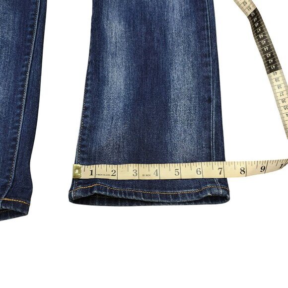 Signature by Levi Strauss Womens Plus Size 20 Straigtht Jeans Modern Slim Cuffed - Picture 16 of 16